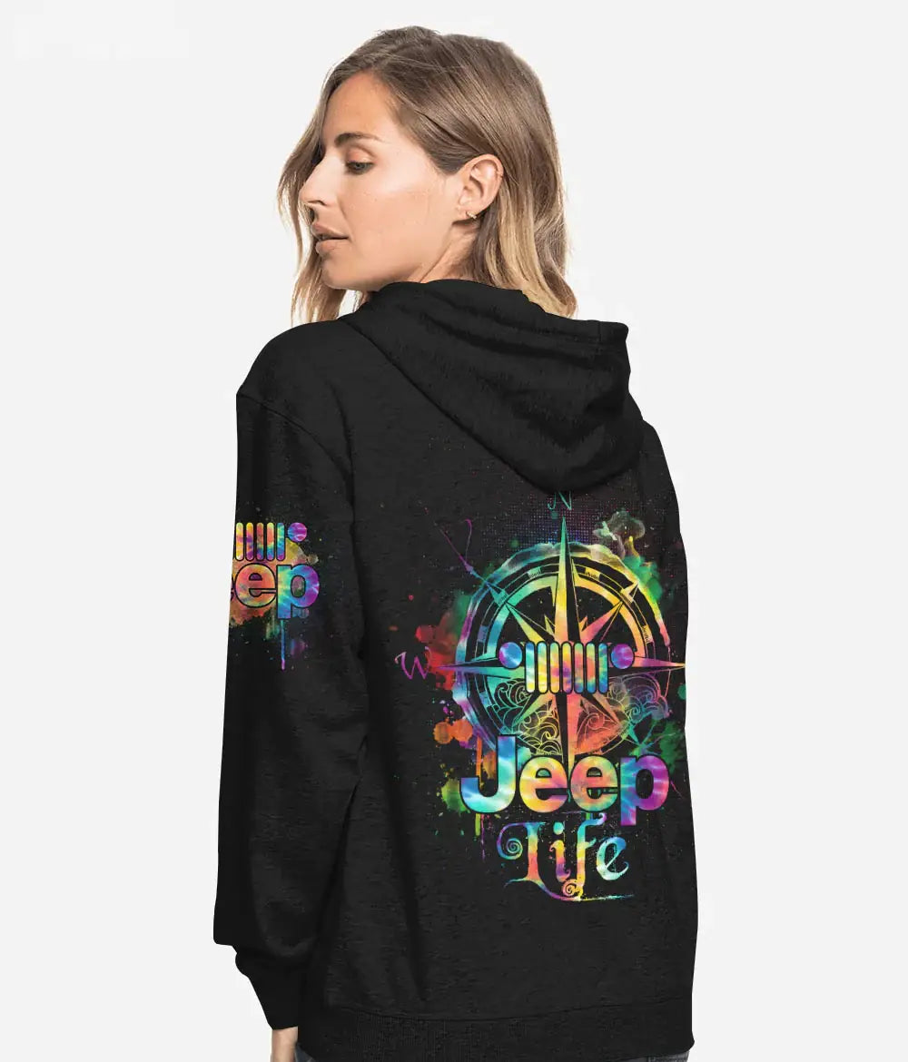 jeep-life-compass-beach-tie-dye-hoodie