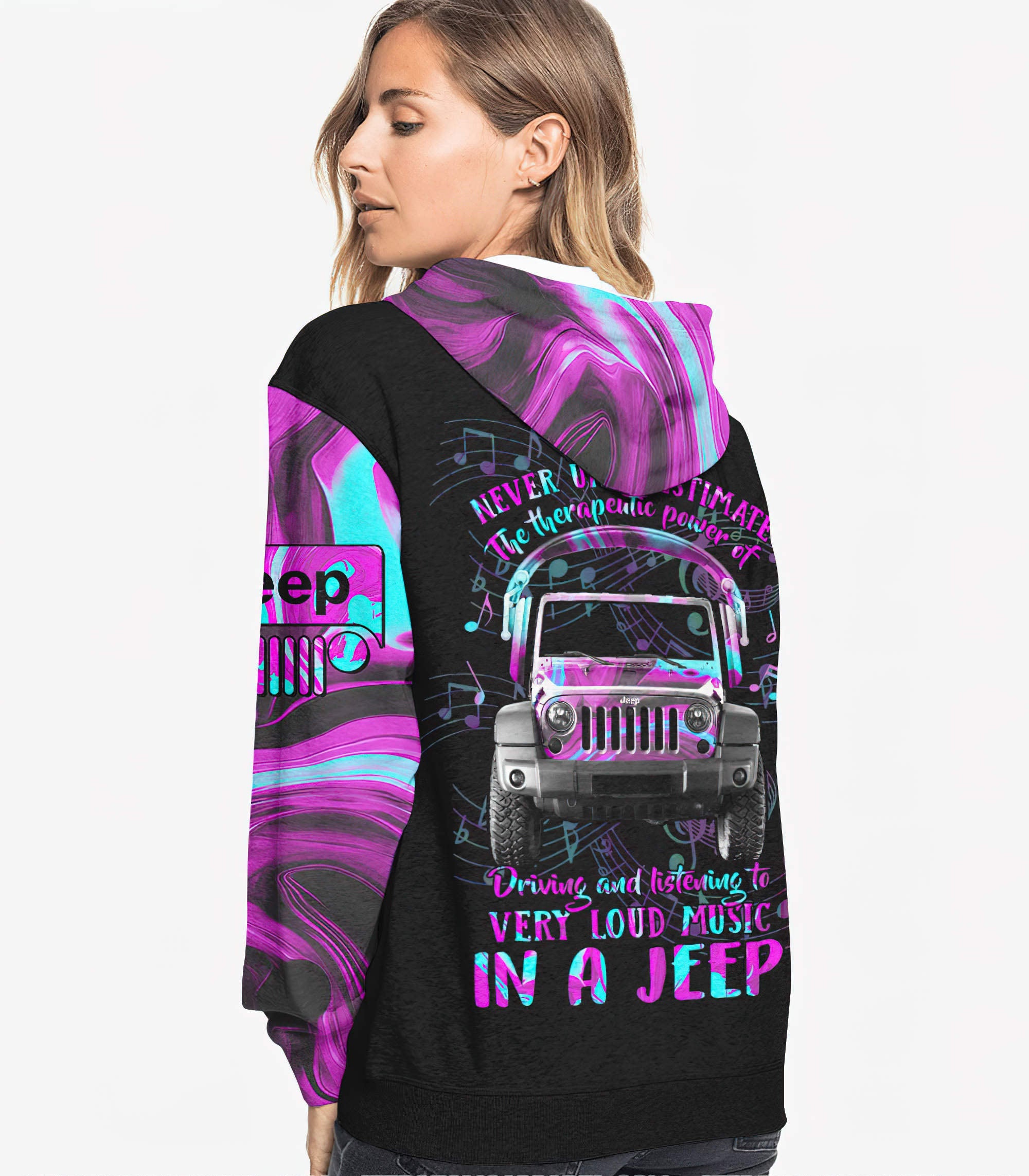 loud-music-in-a-jeep-hologram-hoodie