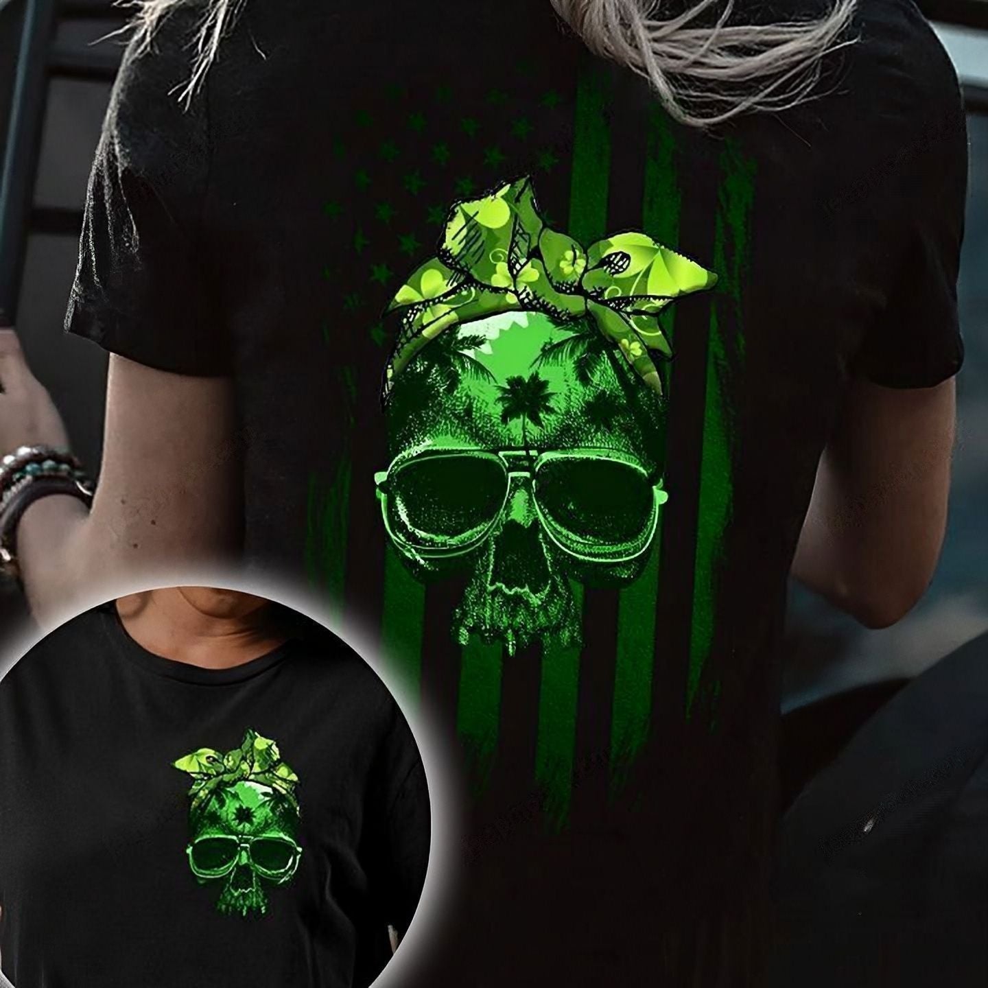 patricks-day-skull-t-shirt