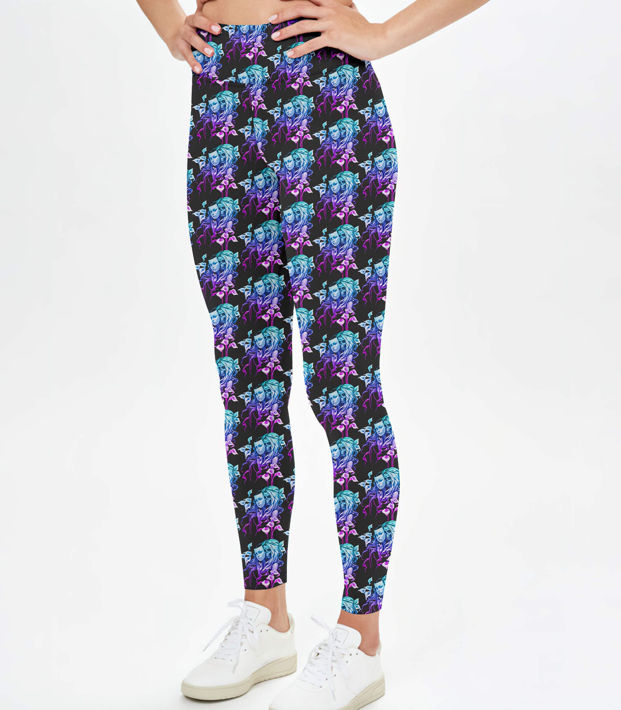 my-body-is-a-temple-sugar-skull-all-over-print-leggings