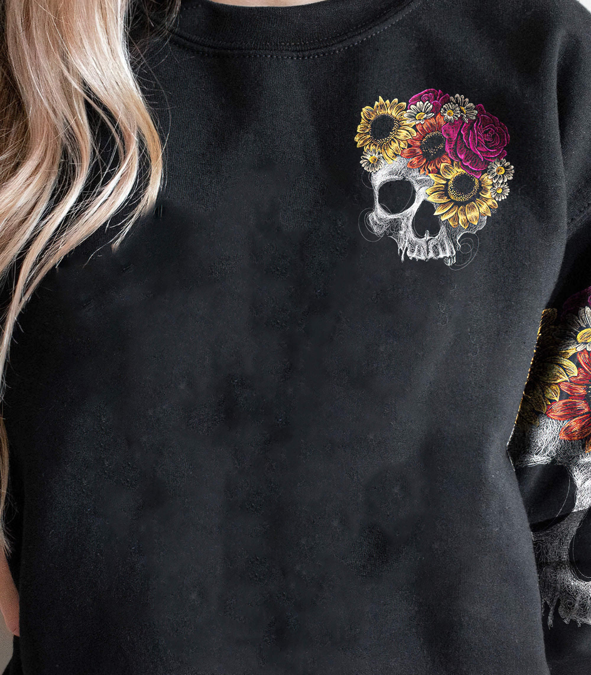 yes-im-a-b-flower-skull-all-over-print-sweatshirt