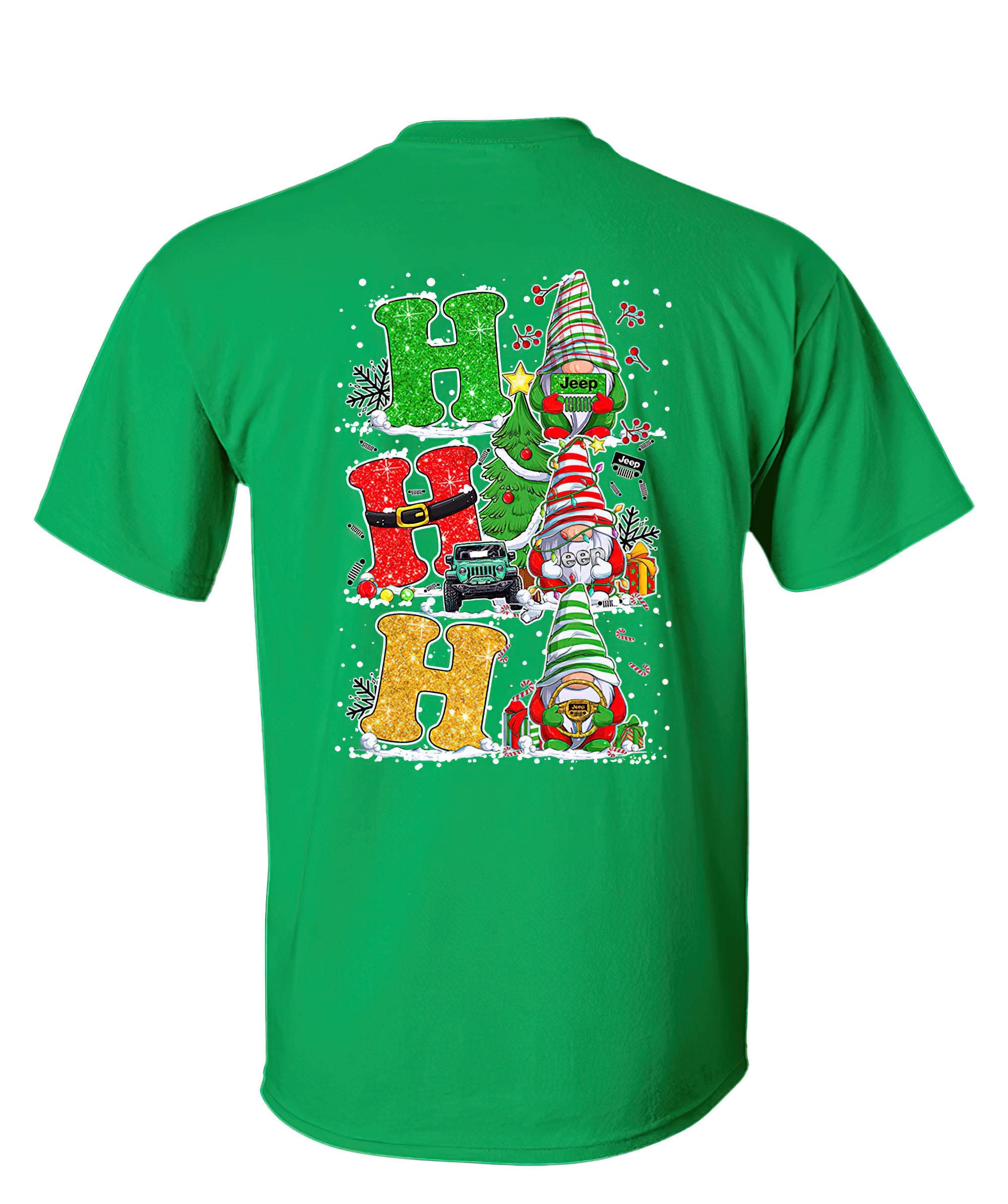 hohoho-christmas-gnomies-jeep-t-shirt