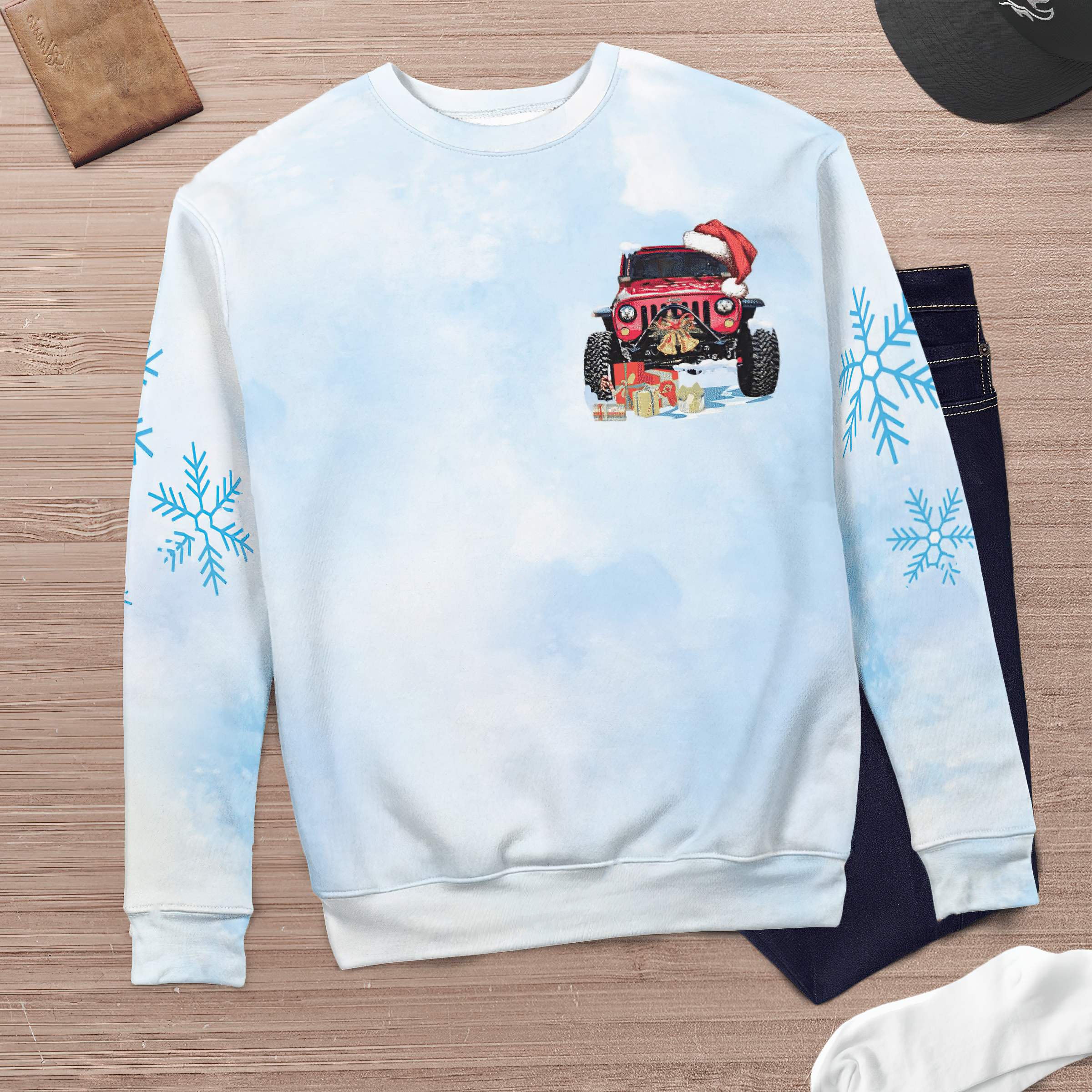 alliwant-jeep-christmas-sweatshirt