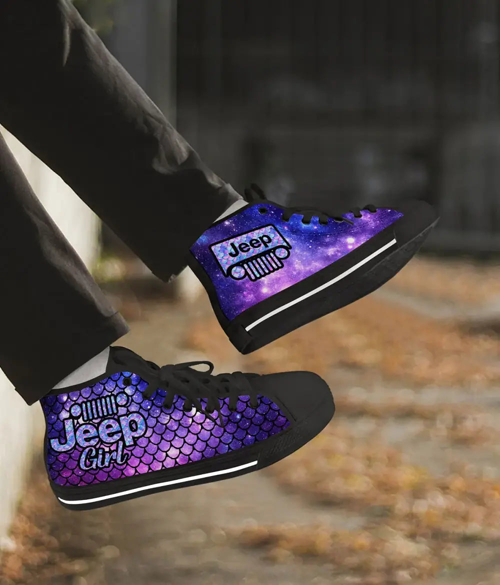 jeep-girl-mermaid-galaxy-high-top-canvas-shoes-high-top-shoes