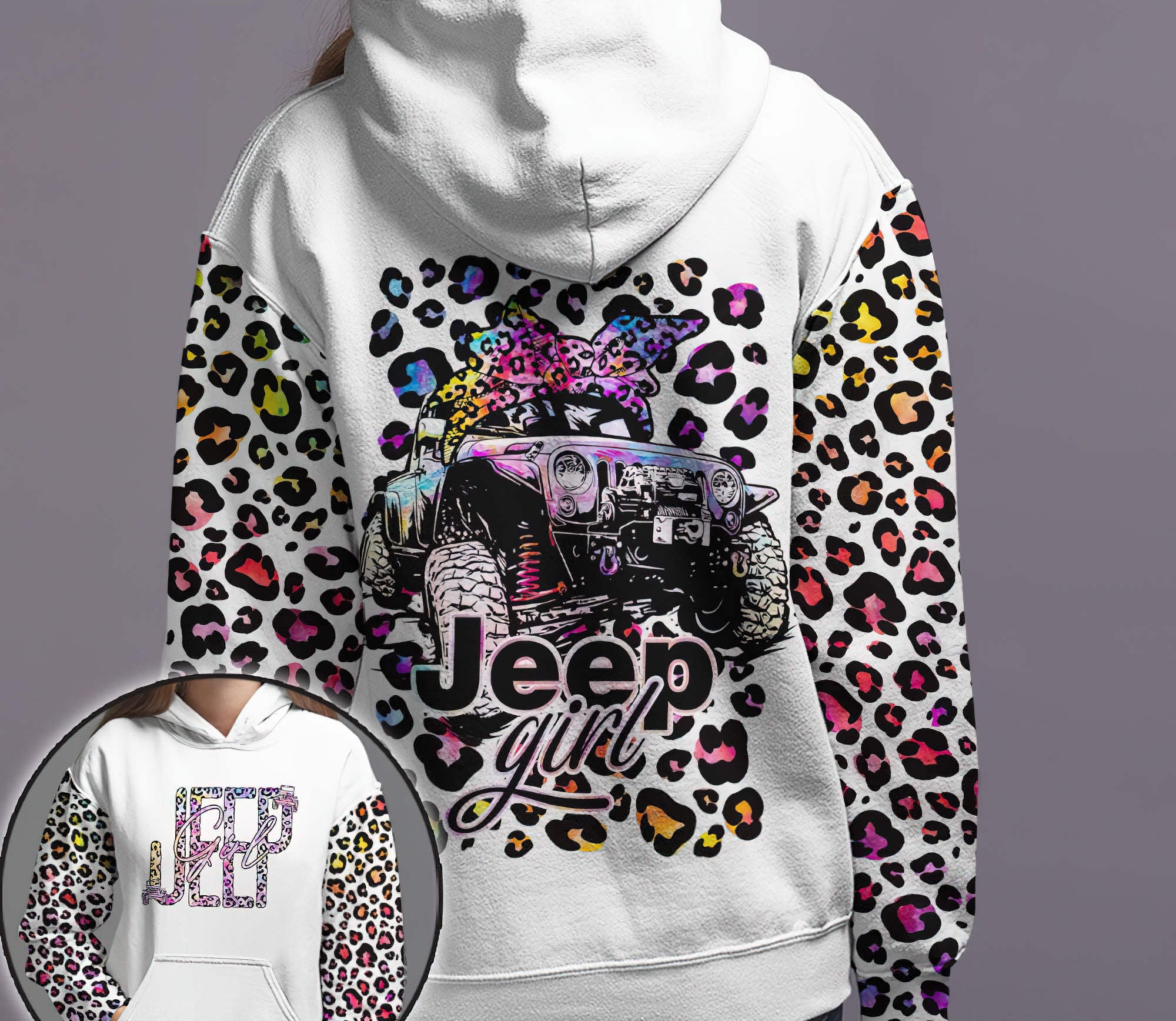 jeep-girl-leopard-colorful-hoodie