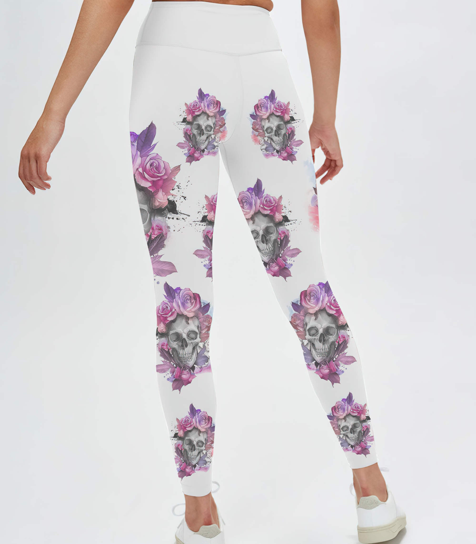 always-a-strong-woman-skull-all-over-print-1-leggings