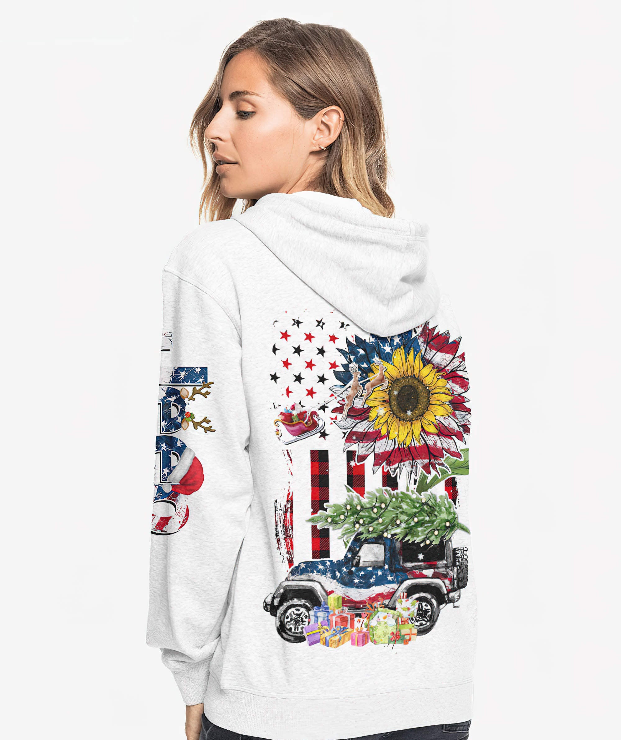 america-sunflower-jeep-christmas-hoodie