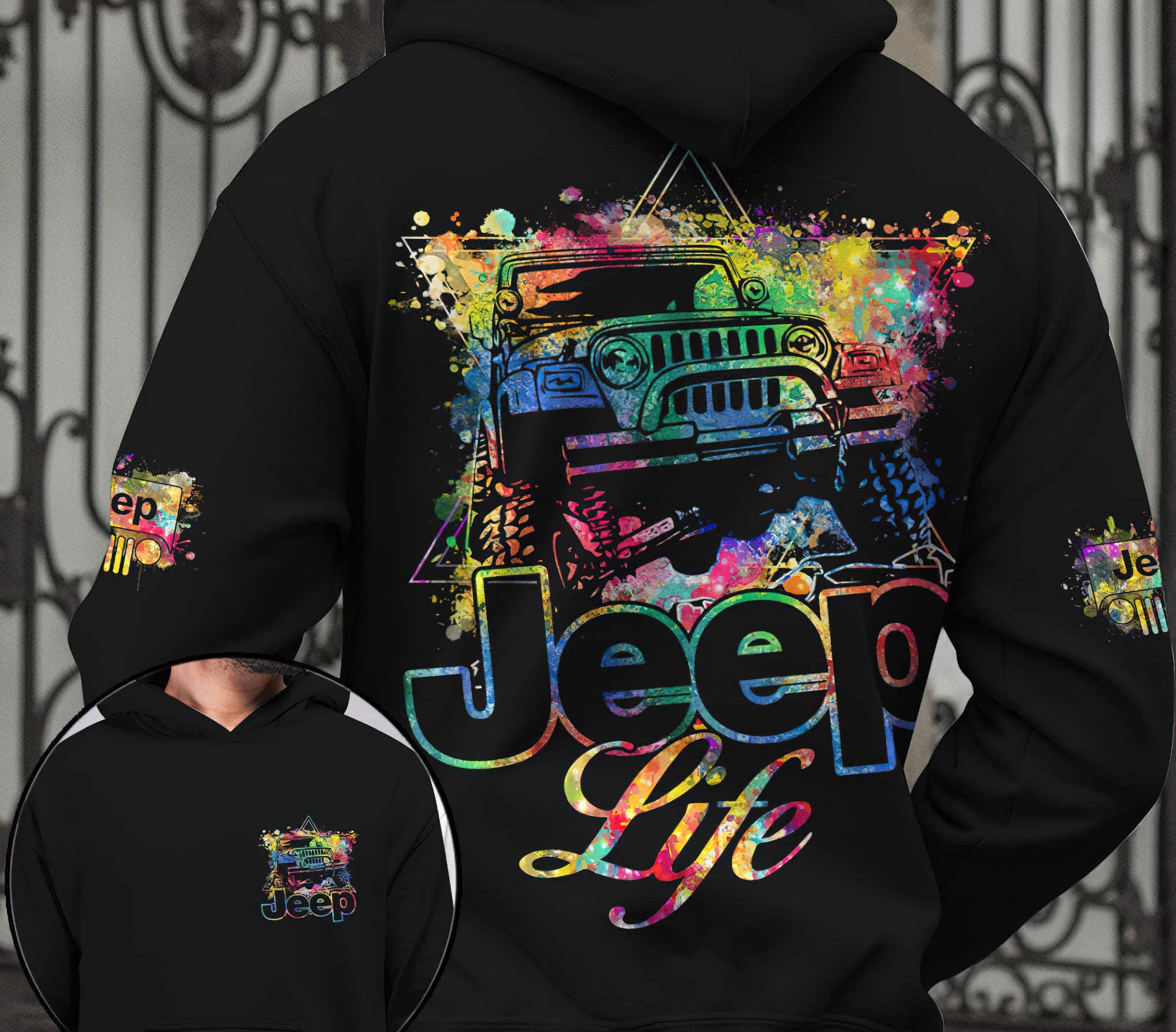 jeep-rainbow-triangle-hoodie