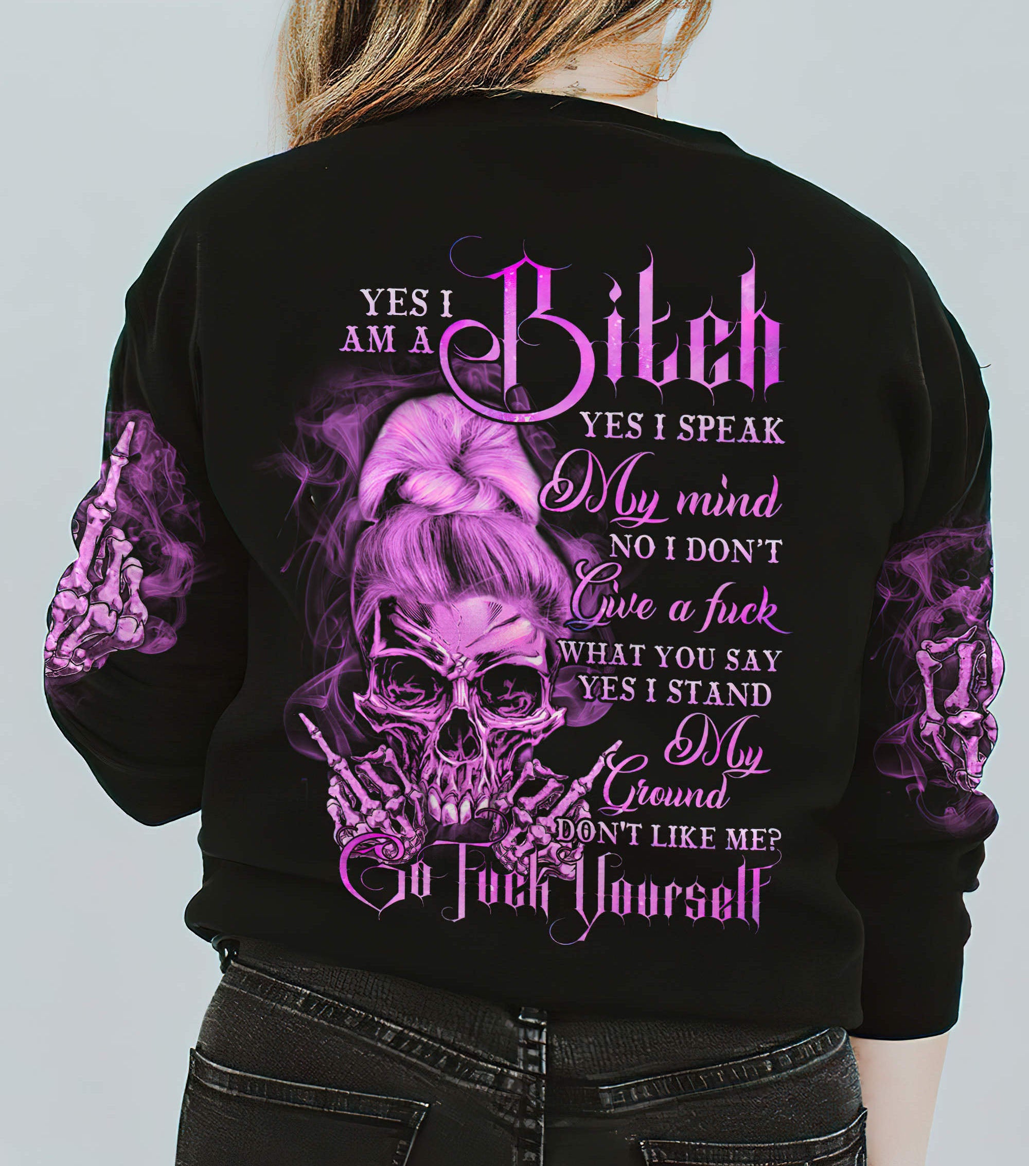 yes-i-am-a-b-purple-skull-all-over-print-sweatshirt