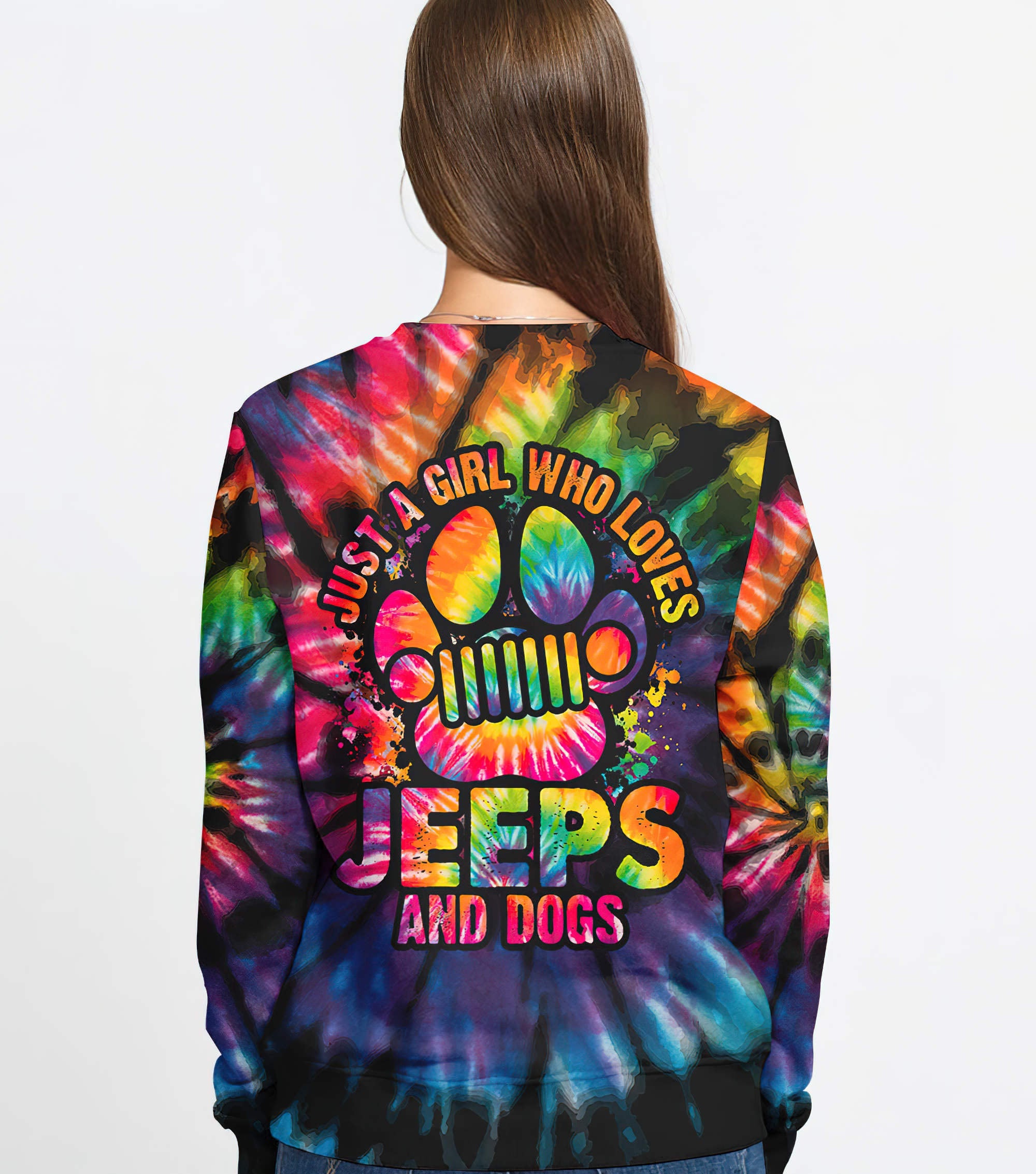 jeep-dog-paw-colorful-tie-dye-sweatshirt