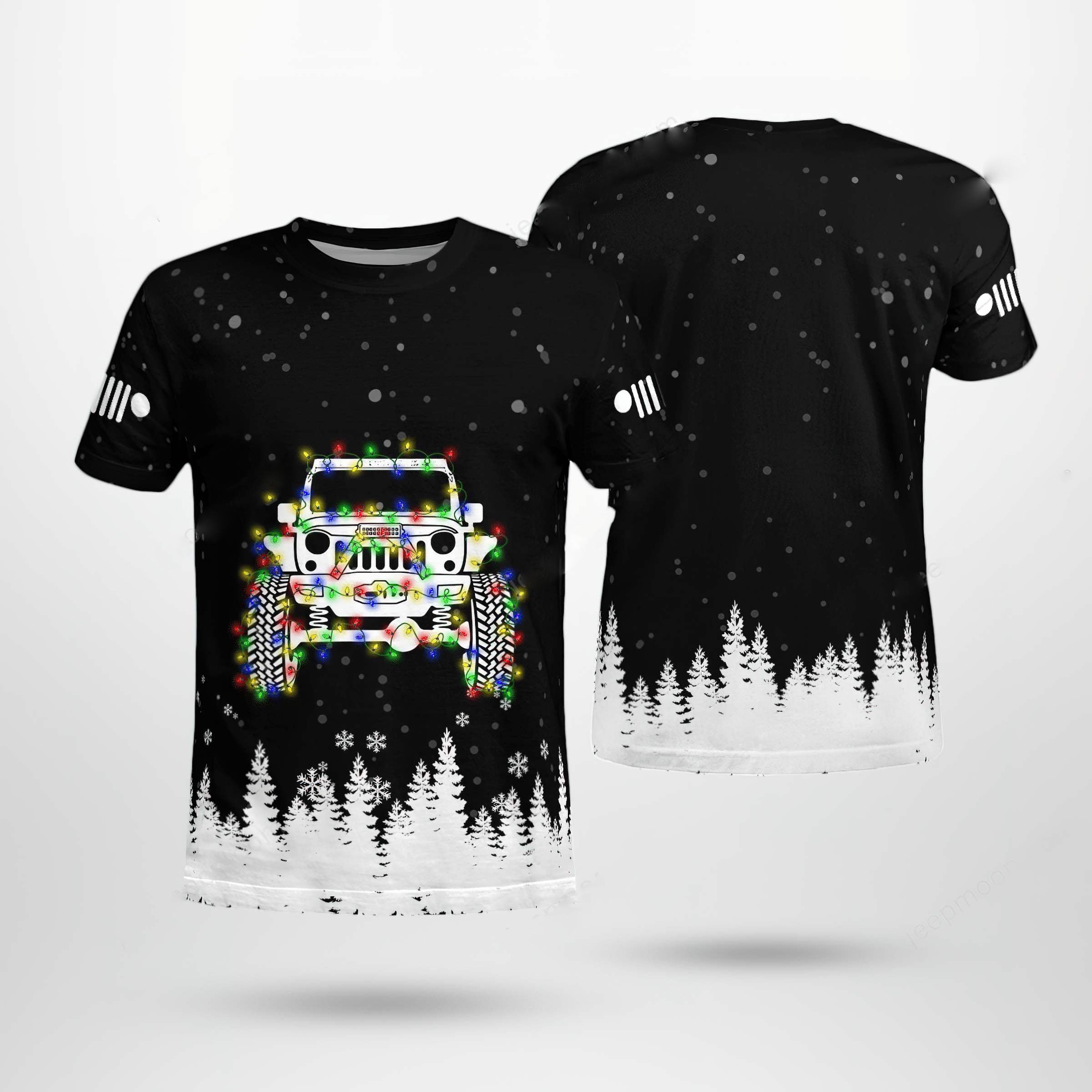 xm-light-jeep-christmas-t-shirt