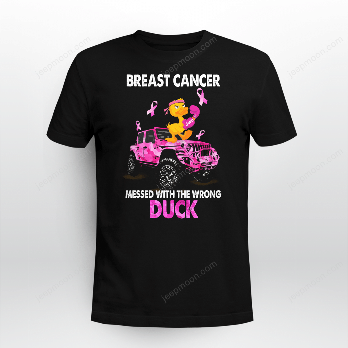 jeep-duck-breast-cancer-t-shirt