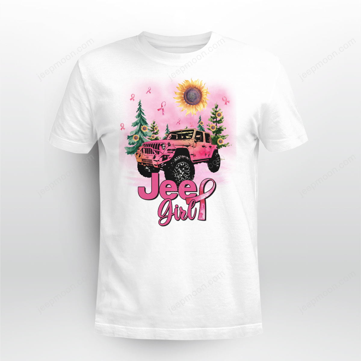 jeep-breast-cancer-sunflower-t-shirt