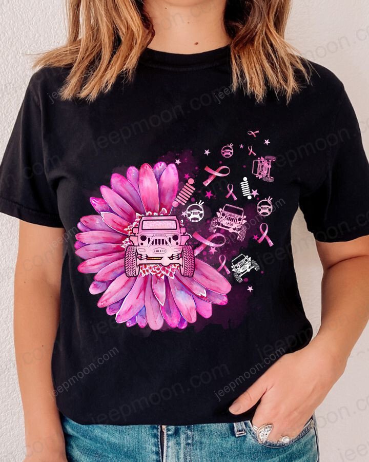 jeep-daisy-cancer-t-shirt