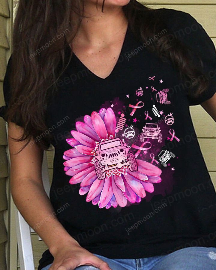 jeep-daisy-cancer-t-shirt