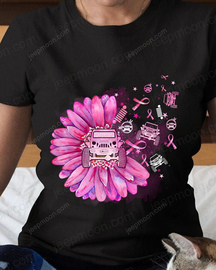 jeep-daisy-cancer-t-shirt