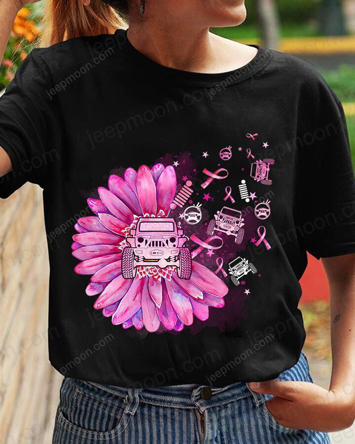 jeep-daisy-cancer-t-shirt