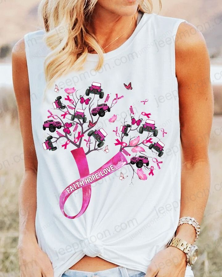 jeep-flower-cancer-t-shirt