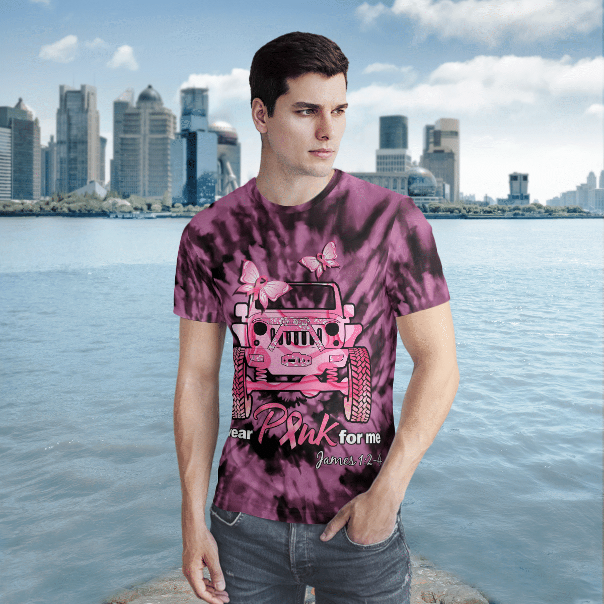 jeep-wear-pink-t-shirt