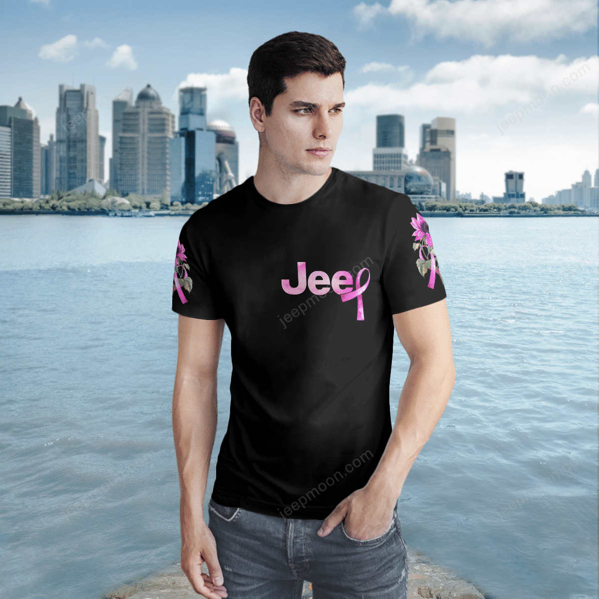 jeep-breast-cancer-jeep-t-shirt