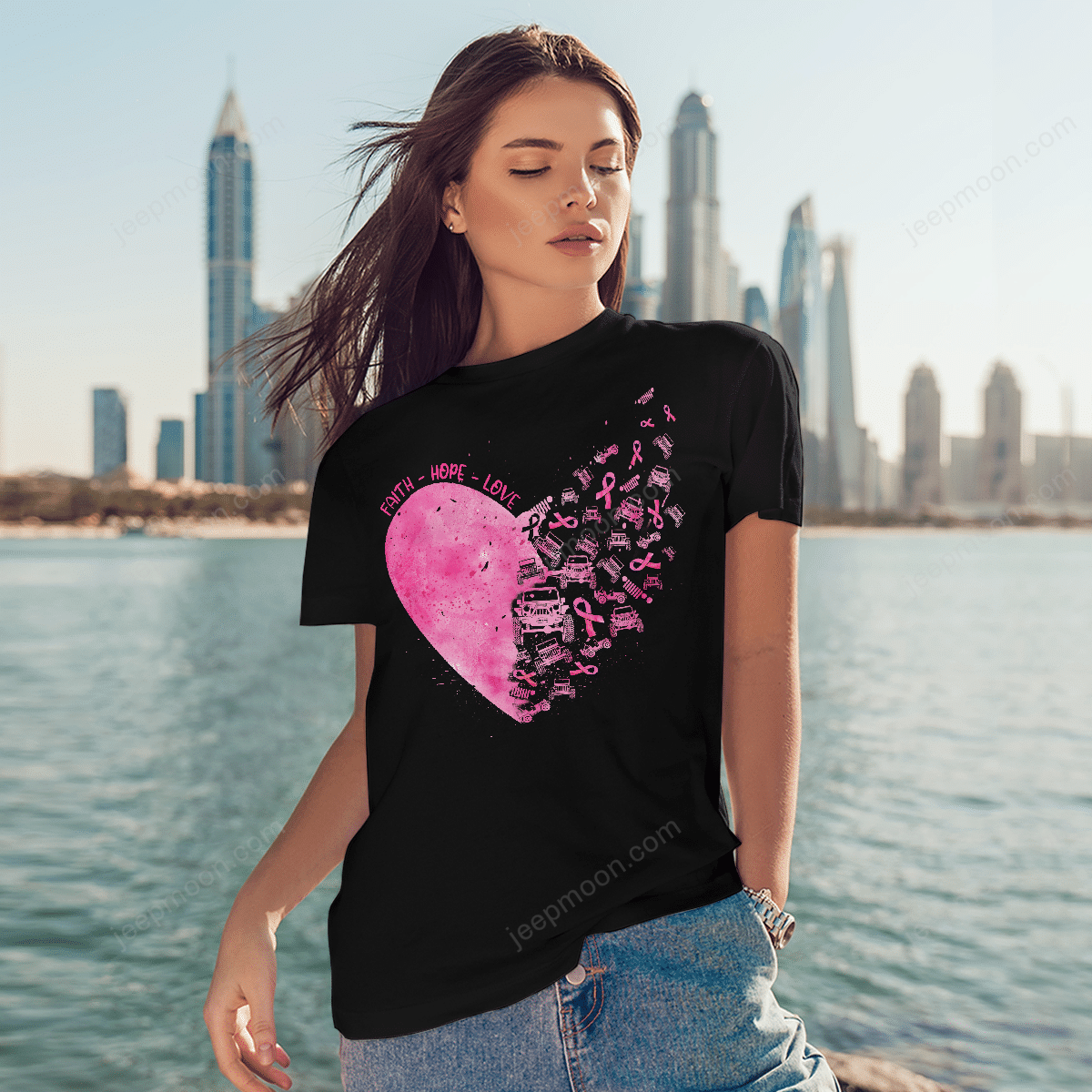 jeep-heart-breast-cancer-t-shirt