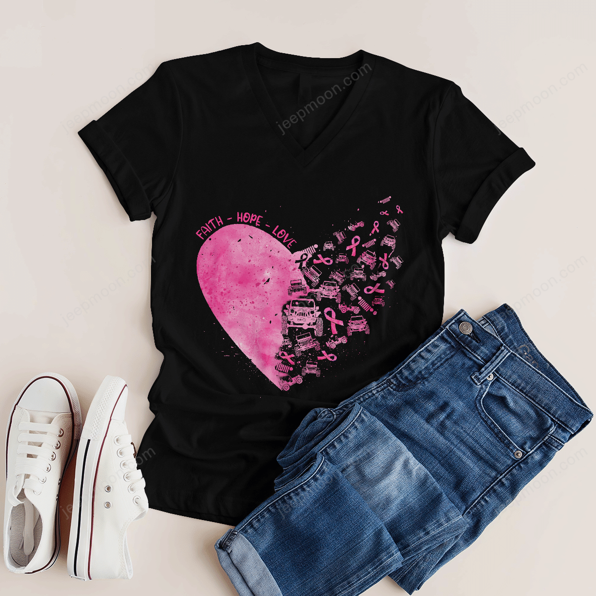 jeep-heart-breast-cancer-t-shirt