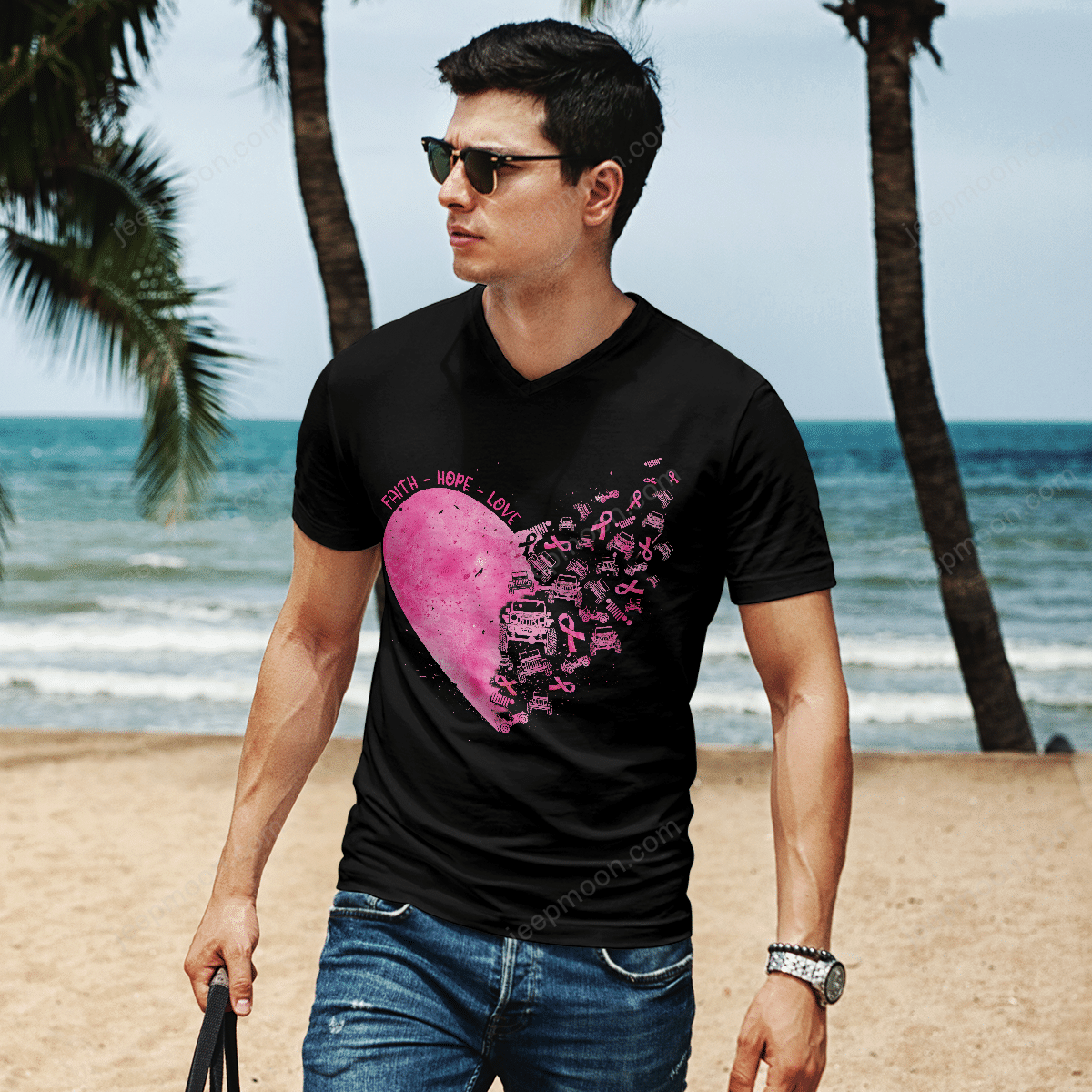 jeep-heart-breast-cancer-t-shirt