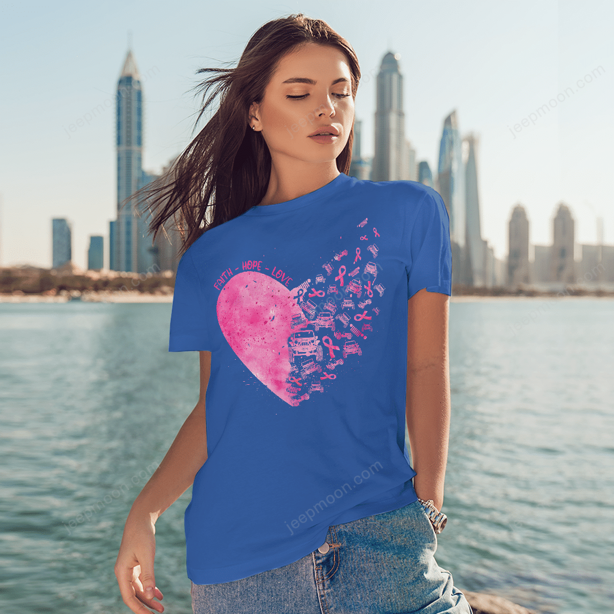 jeep-heart-breast-cancer-t-shirt