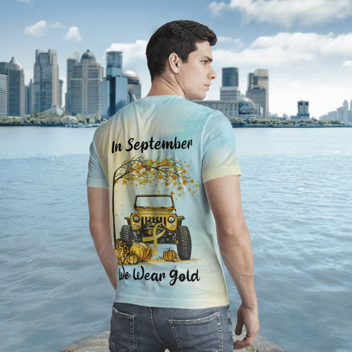 jeep-childhood-cancer-t-shirt