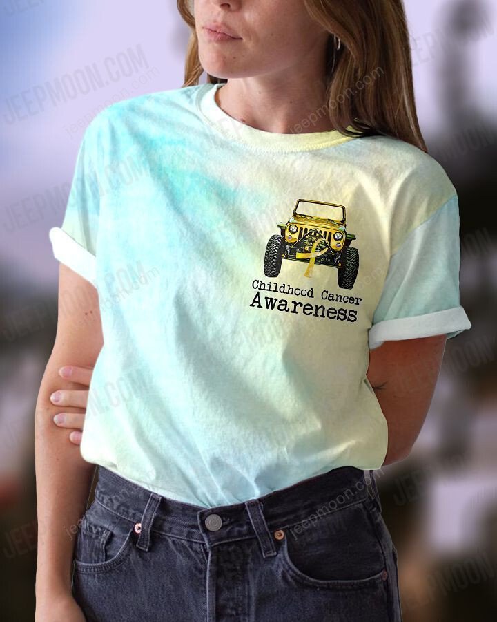 jeep-childhood-cancer-t-shirt