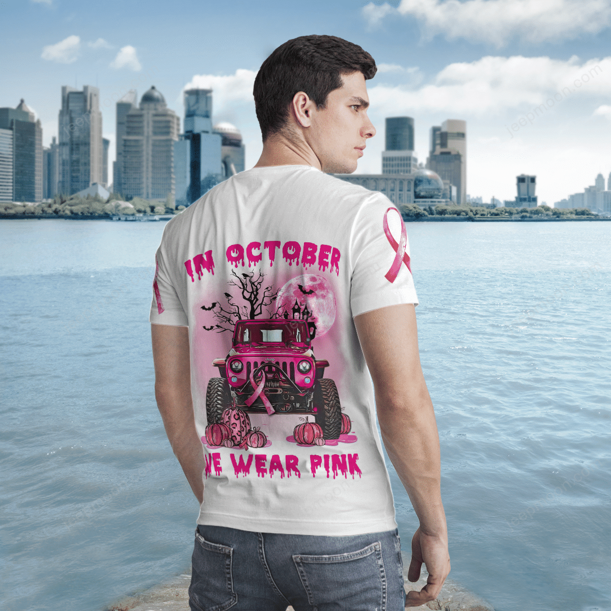 jeep-wear-pink-t-shirt