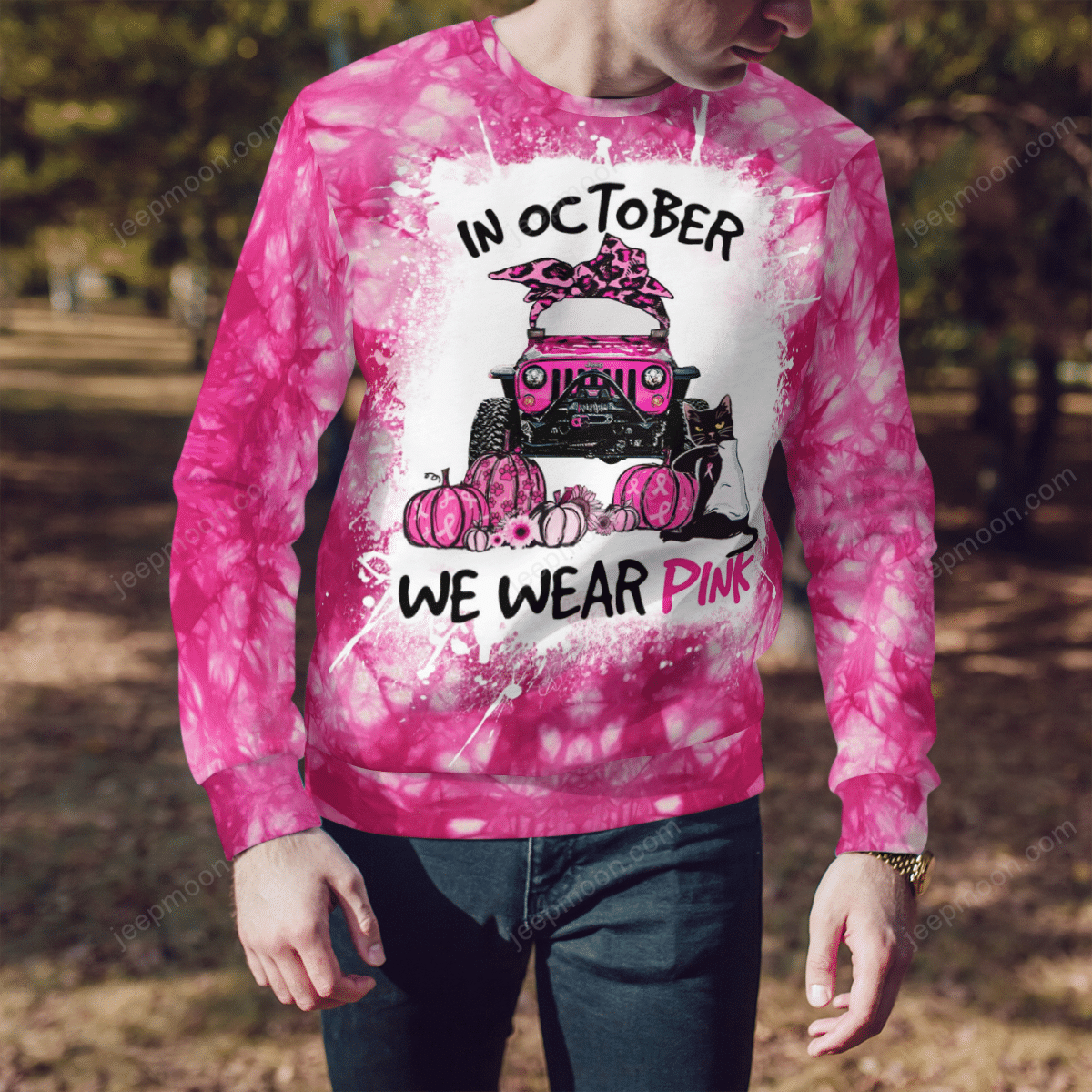 jeep-wear-pink-t-shirt