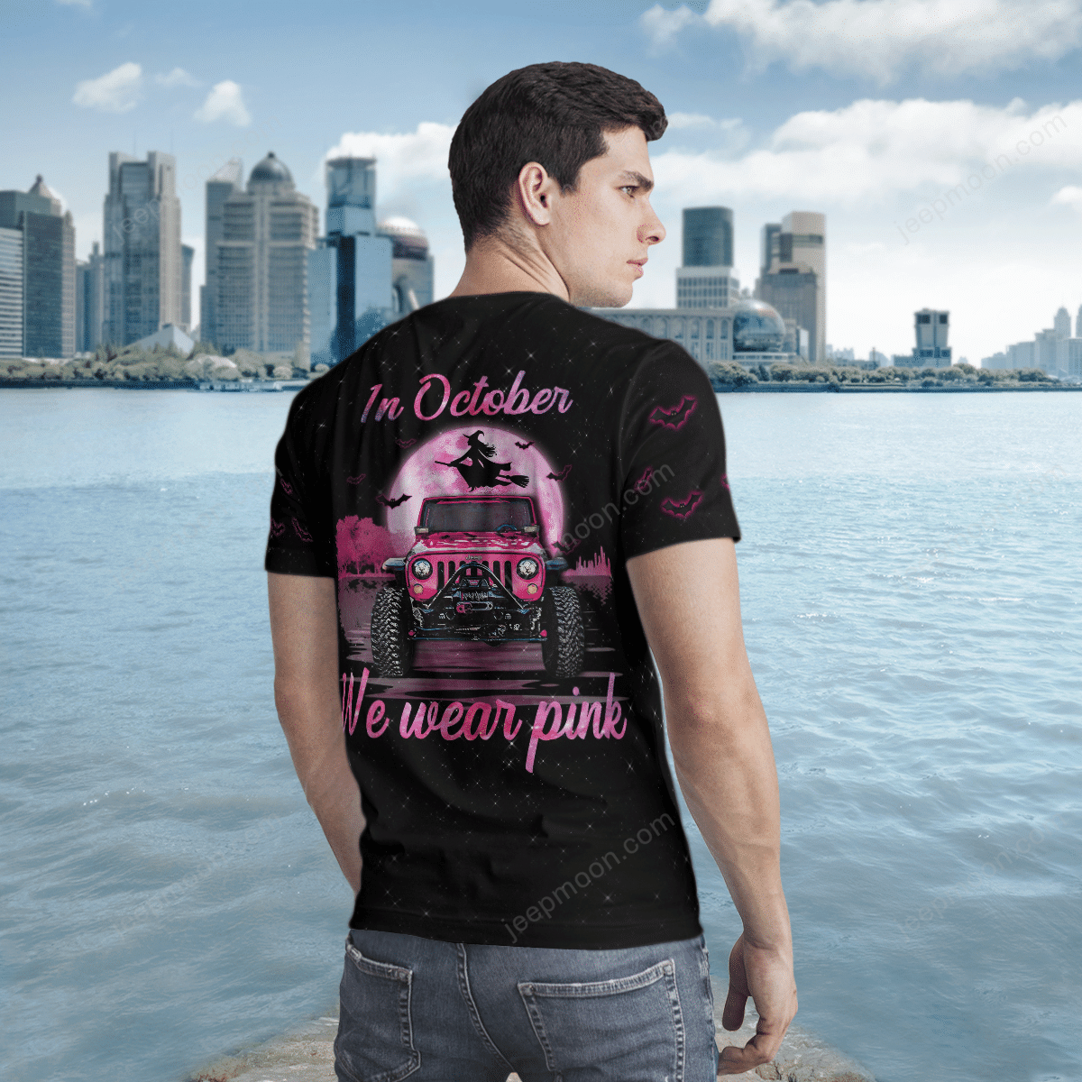 jeep-wear-pink-t-shirt