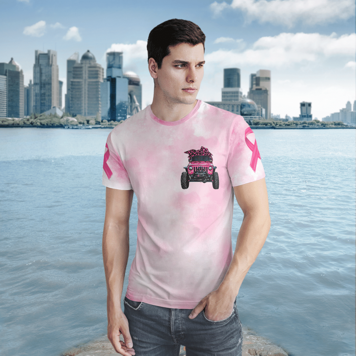 jeep-wear-pink-cat-t-shirt