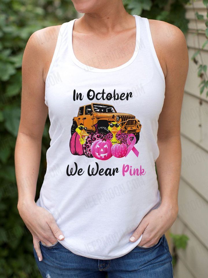 jeep-duck-wear-pink-t-shirt