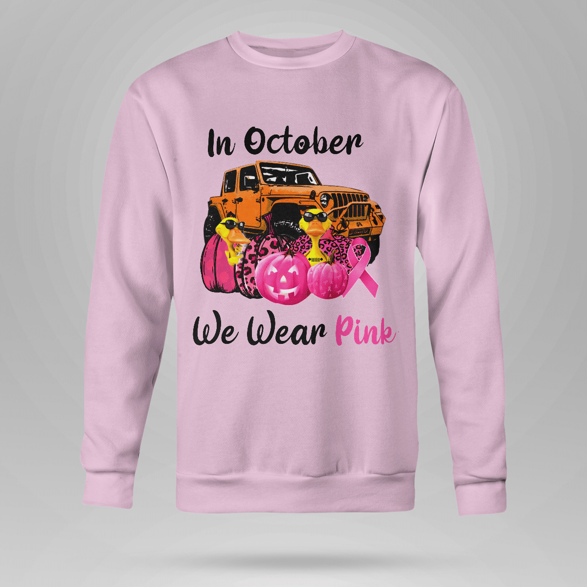 jeep-duck-wear-pink-t-shirt