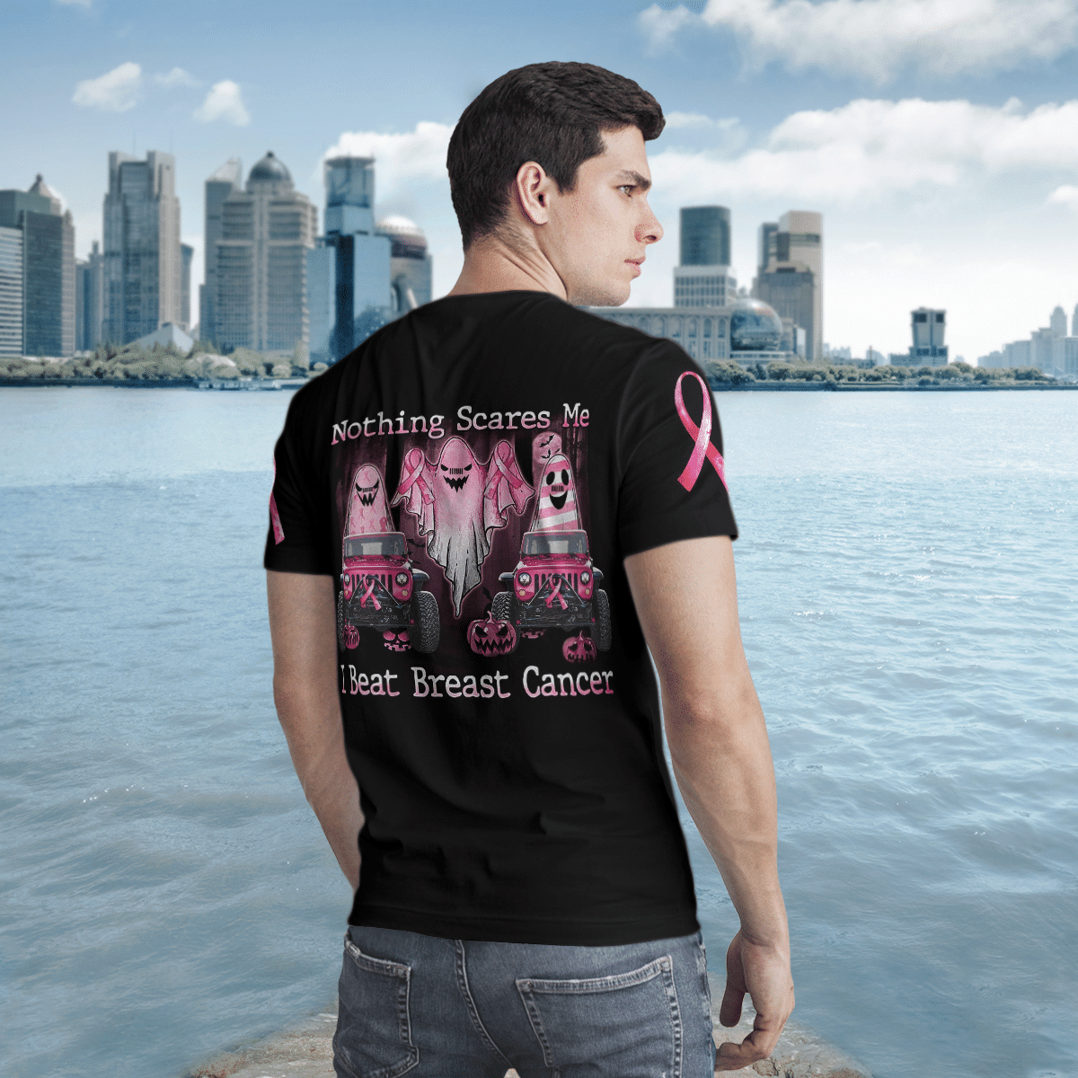 nothing-scares-me-i-beat-breast-cancer-t-shirt