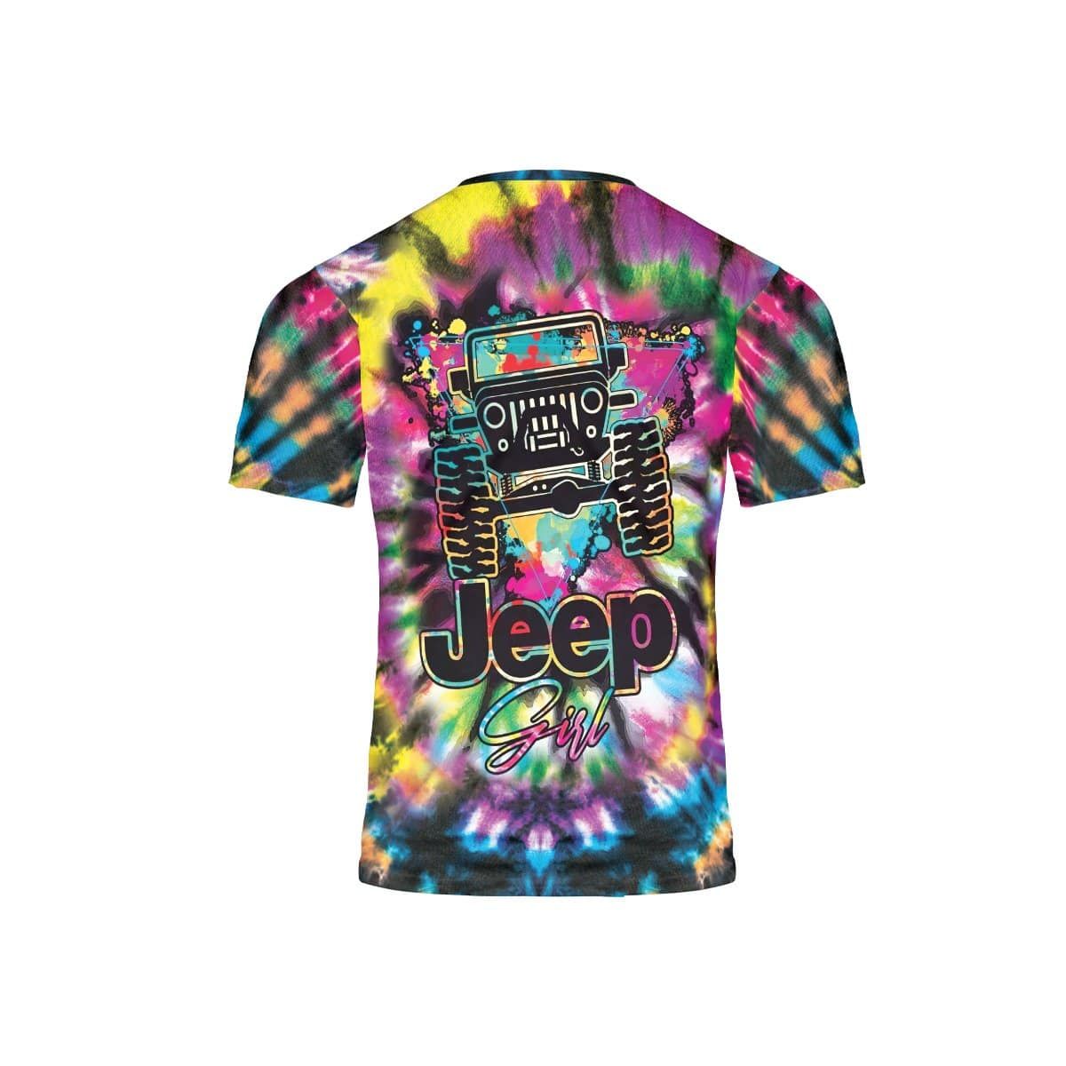 jeep-girl-colorful-tie-dye-triangle-unisex-3d-t-shirt