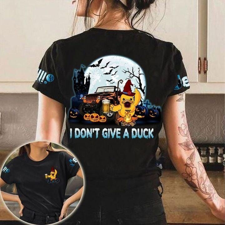 jeep-i-dont-give-a-duck-halloween-unisex-t-shirt-3d