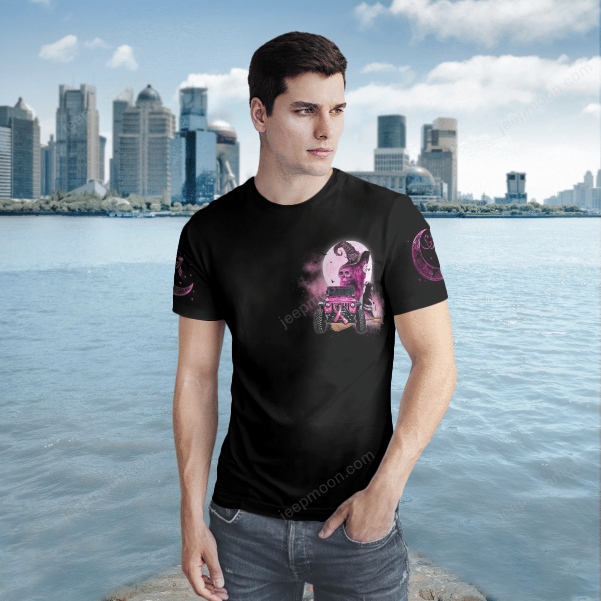 jeep-drive-black-pink-t-shirt