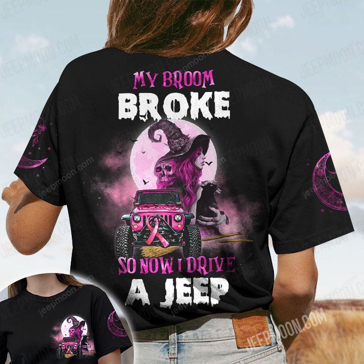 jeep-drive-black-pink-t-shirt