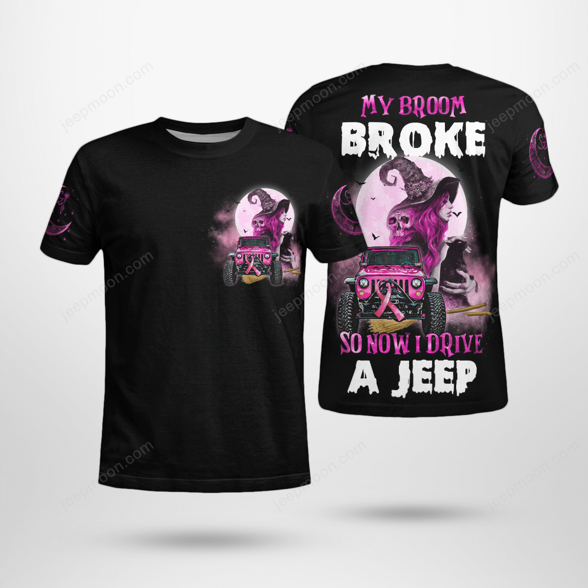 jeep-drive-black-pink-t-shirt