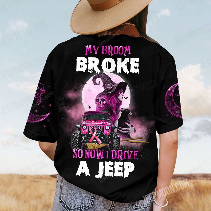 jeep-drive-black-pink-t-shirt