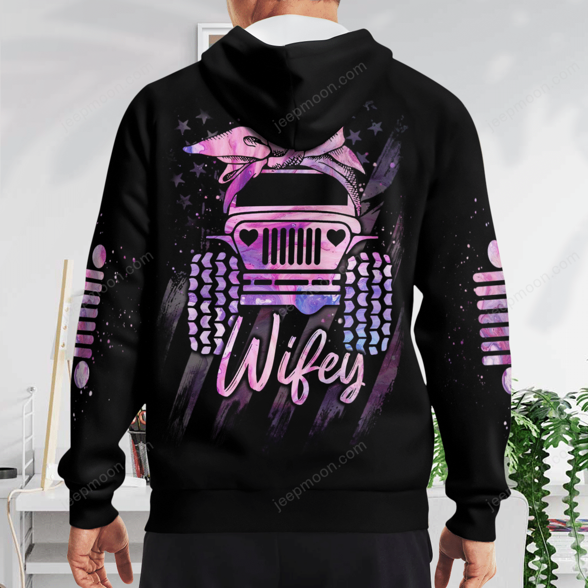 wifey-jeep-valentine-couple-hoodie