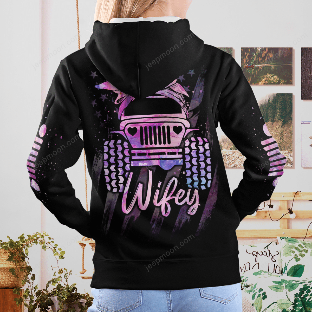 wifey-jeep-valentine-couple-hoodie