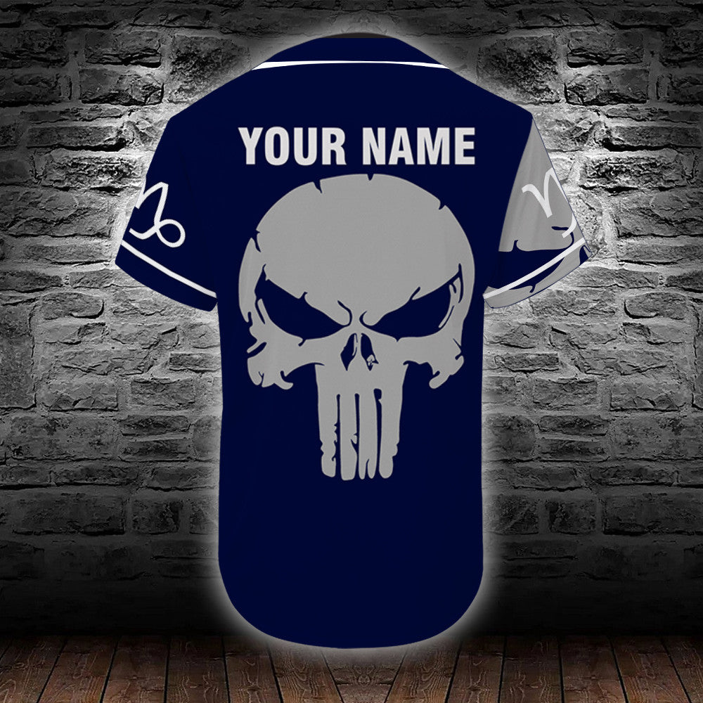 personalized-custom-name-zodiac-capricorn-man-skull-baseball-tee-jersey-shirt