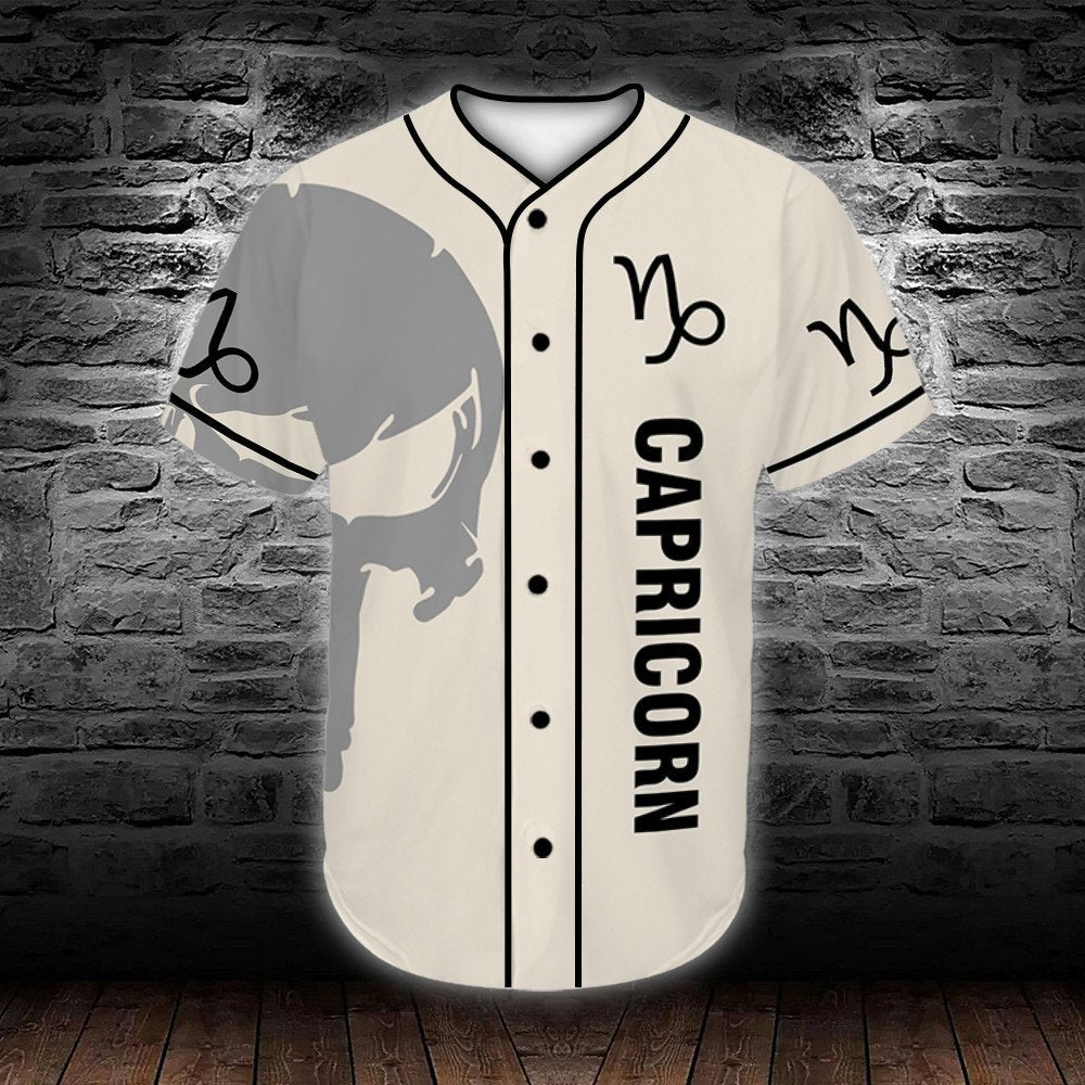 personalized-custom-name-zodiac-capricorn-man-skull-baseball-tee-jersey-shirt