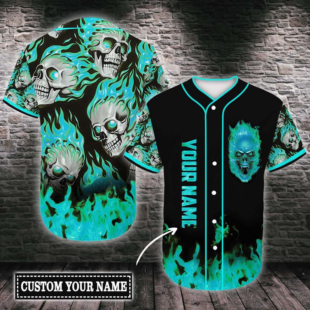 personalized-custom-name-skull-multicolor-baseball-tee-jersey-shirt