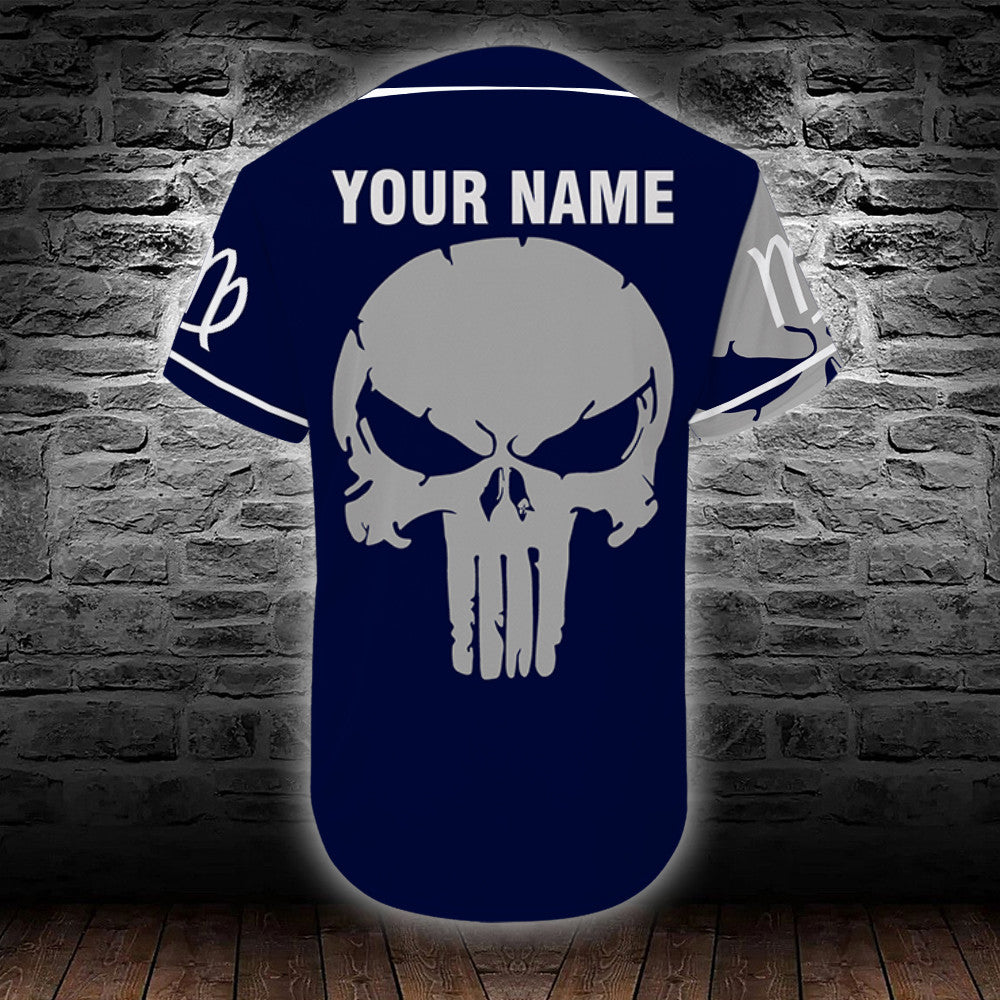 personalized-custom-name-zodiac-virgo-man-skull-baseball-tee-jersey-shirt