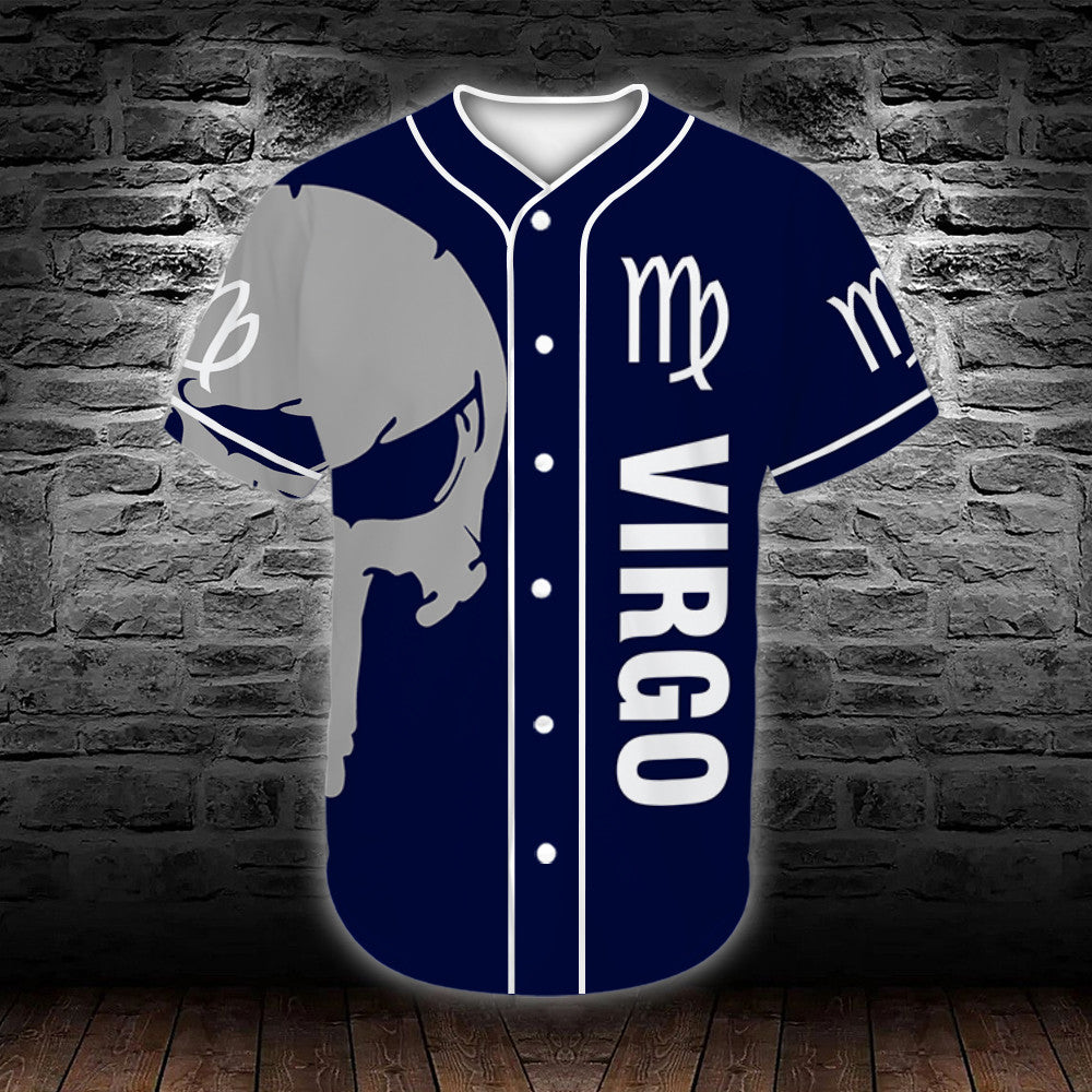 personalized-custom-name-zodiac-virgo-man-skull-baseball-tee-jersey-shirt